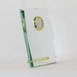 Jade Glass Clock