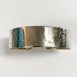 Silver Cuff Bracelet by L Carr Designs, Rubies Inc., Chatham, Ontario