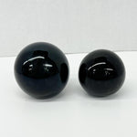 Black Glass Paperweight