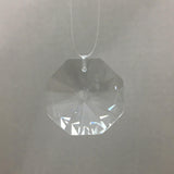 Octagon Crystal 1.125 inch