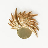 Gold Tone Brooch