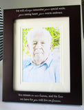 Memorial Frame - Engraving Included