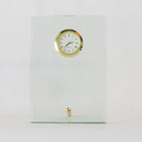 Jade Glass Clock