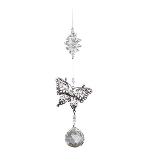 Suncatcher - Pewter Butterfly