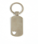 Dogtag Heart Keychain - Rubies, Chatham, Ontario, Canada