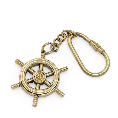 Ships Wheel Keyring