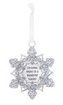 Snowflake Ornament - Teacher