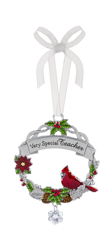 Cardinal Ornament - Teacher