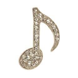 Music Note Brooch