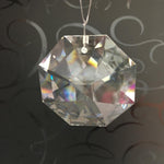 Octagon Crystal 1.125 inch